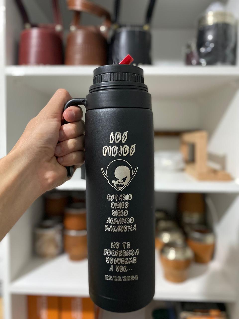 Servicio de grabado en termos